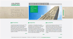 Desktop Screenshot of osliper-betonwerk.at